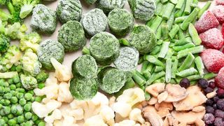 Richtig Einfrieren Schockgefrostetes Gemüse und Obst