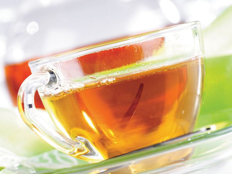 Tasse mit heißem Tee