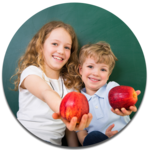 Gesund ernährte Kids