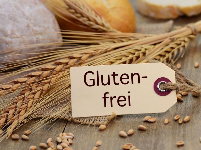 Gertreide und Getreideprodukte auf einem Tisch