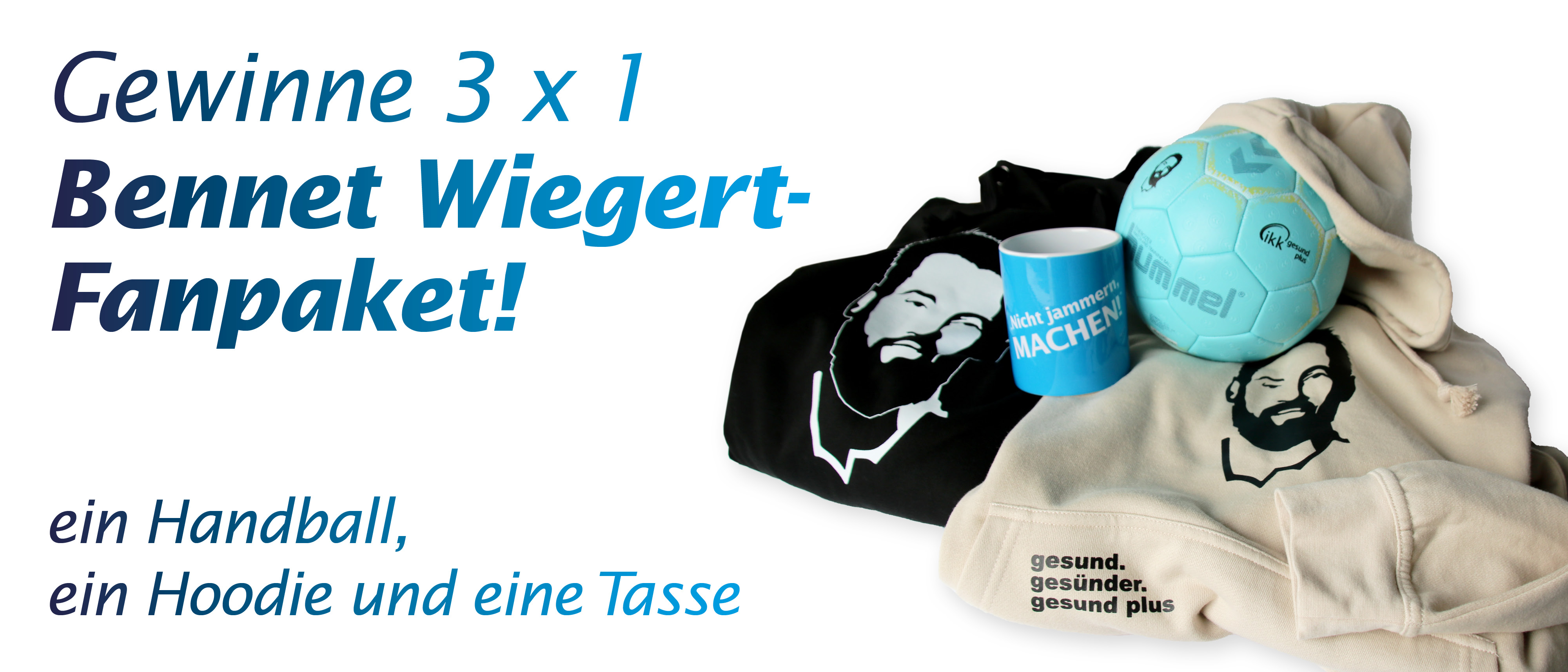 Gewinne ein Fanpaket von Bennet Wiegert
